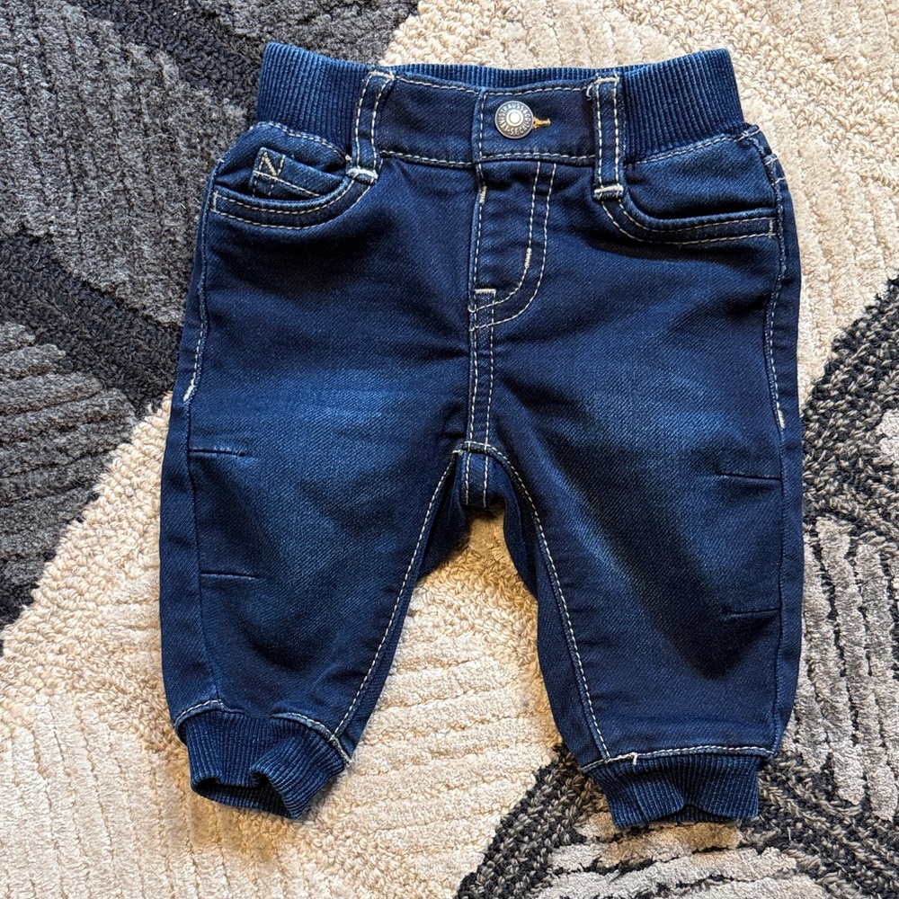 Levi's Dark Blue Kids Denim Joggers